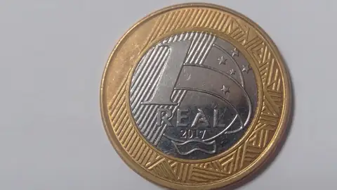 Imagem ilustrativa: Moeda de 1 Real da Espanha (2017)