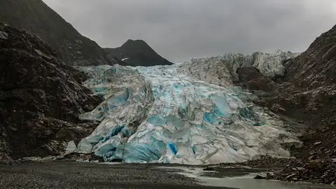 Imagem ilustrativa: EUA: Glaciar imponente em Alaska, EUA